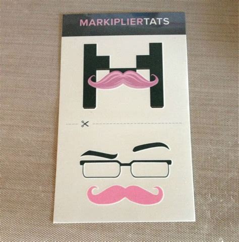 MARKIPLIER Temporary Tattoos - SOLD | Markiplier, Tattoos, Tatting