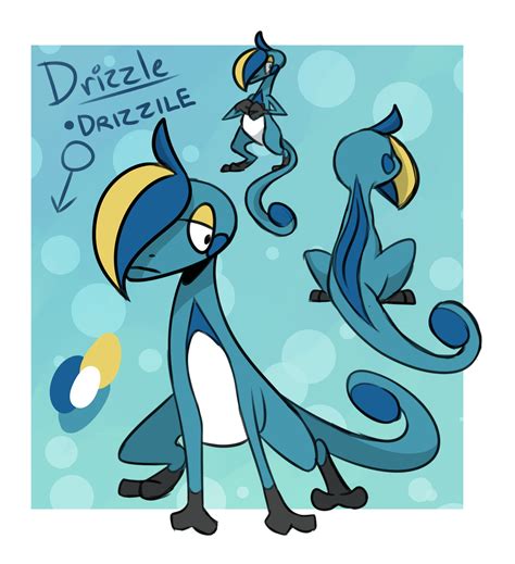 This is Drizzle the Drizzile ! This is my redesign of Drizzile because I honestly do not like ...