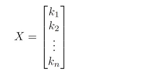 How to Write and Use a Column Vector in LaTeX