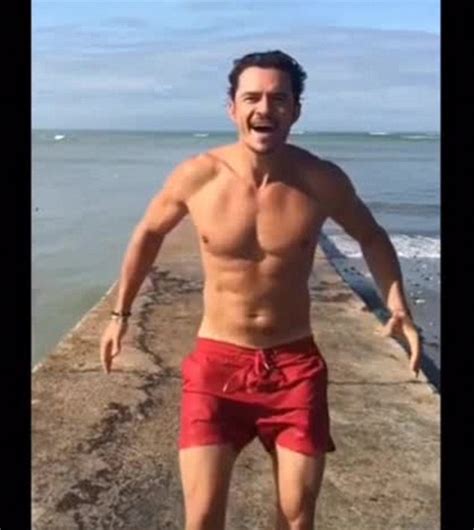 Hollywood star Orlando Bloom pokes fun at naked photos as he goes public on Instagram