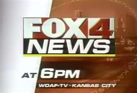 FOX 4 NEWS LOGO - WDAF 1997 | Kansas city, Kansas, City