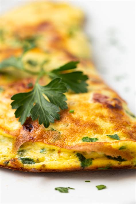 Ham and Spinach Omelette (Keto) - Easy Peasy Meals