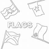 Flag Coloring Pages In 2020 Flags sketch template