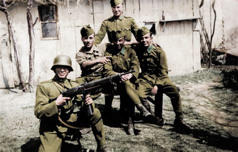 Hungarian soldiers in WWII | Five Hungarian soldiers of the … | Flickr