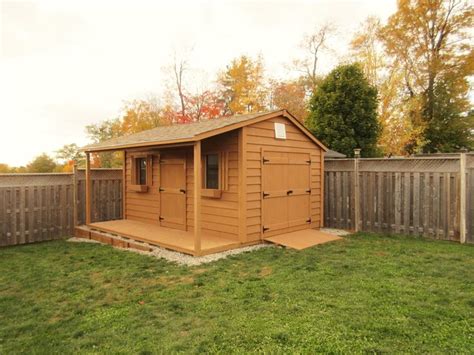 10x14 High Classic Style | Shed plans, Shed with porch, Wood shed plans