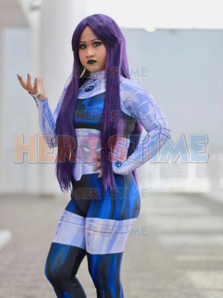 Teen Titans Blackfire Printed Cosplay Costume