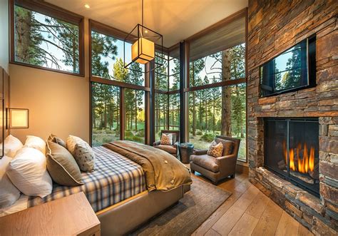 Family Forest Retreat at this Modern Mountain Martis Camp Retreat ...