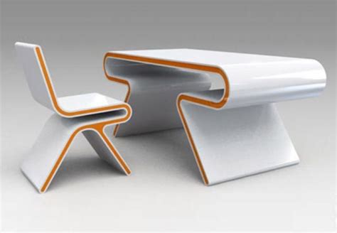 Futuristic Ultramodern Desk & Chair | Designs & Ideas on Dornob