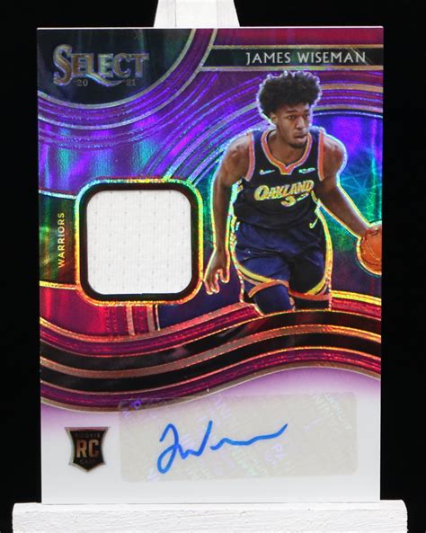 2020-21 Panini Select James Wiseman Rookie Jersey Autographs RC #RJA-WIS — Sports Stuff Hub