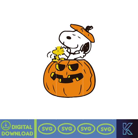 Peanuts Sn-oopy Halloween svg, Snoopy svg, pumpkin svg, Boo | Inspire Uplift