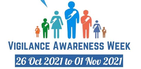 Vigilance Awareness Week 2021: October 26 to November 01