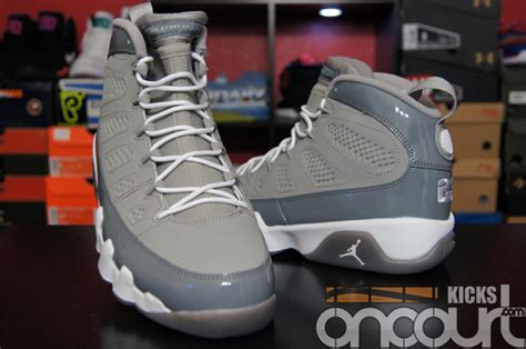 Air Jordan IX (9) Retro 'Cool Grey' 2012 - Detailed Images - WearTesters