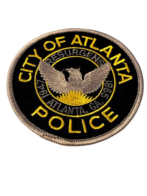 ATLANTA POLICE GA PATCH