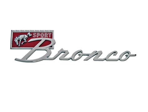 Ford Bronco Sport Decals