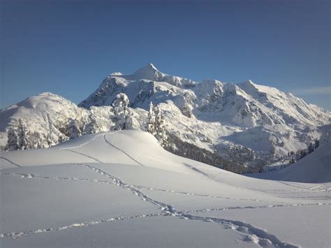 Life is a mountain.: Snowshoe Heather Meadow to Artist Point - Mt. Baker, WA