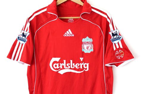 Vintage LIVERPOOL Shirt, Red Adidas Jersey, Liverpool Home Jersey ...