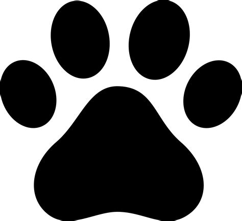 Dog Paw Print With Claws at Jim Bartholomew blog