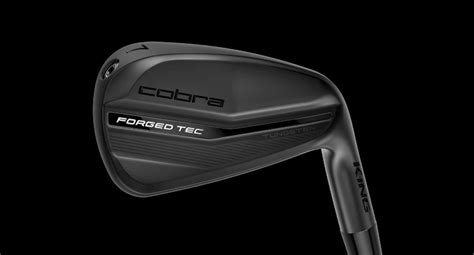 Cobra KING Forged Tec irons now available in BLACK! | GolfMagic