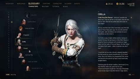 The Witcher 3 UI Redesign | Behance