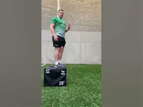 Drop Jump plyometrics - YouTube