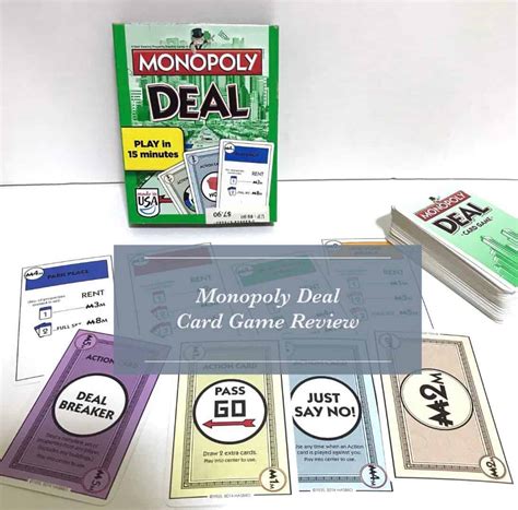 Toys Monopoly Deal Card Game Exclusive 20 New Playing Cards Special ...