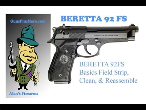 Disassembly and Reassembly of Beretta 92fs