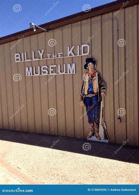 The Billy the Kid Museum. Fort Sumner, NM, USA. June 9, 2014. Editorial Image - Image of america ...