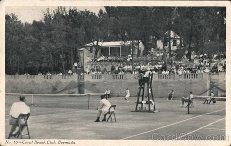 Coral Beach Club, Bermuda Postcard