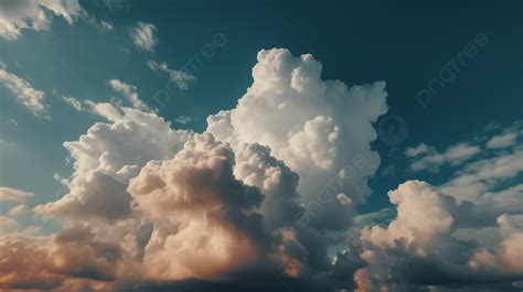 Video For Clouds With A Cloudy Sky Background, Aesthetic Clouds Picture ...