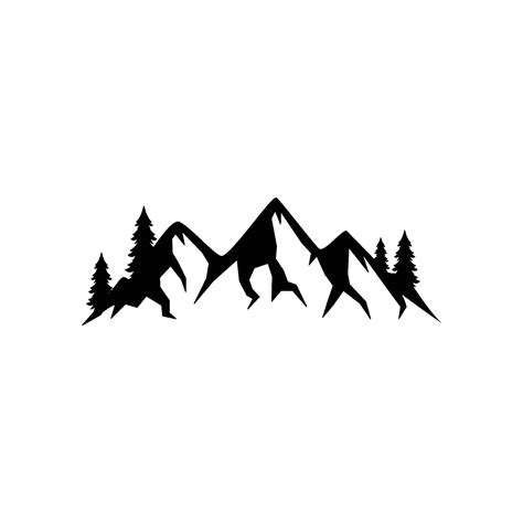 mountain logo vector 25783053 Vector Art at Vecteezy