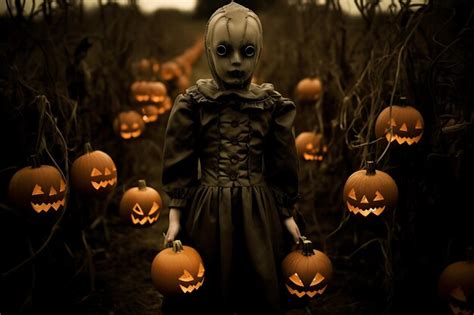 Premium AI Image | Eerie allure of halloween halloween photography