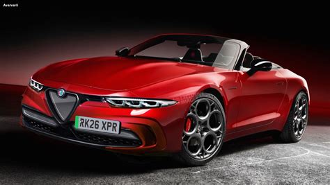 New all-electric Alfa Romeo Duetto Spider shapes up | Auto Express