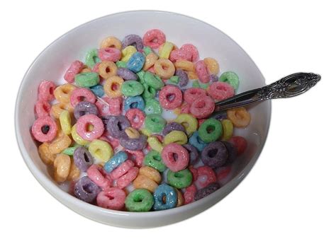 BOWL OF FRUIT LOOPS WITH MILK Replica Food Prop by Just Dough It - Walmart.com - Walmart.com