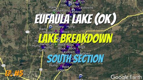 Lake Eufaula Oklahoma - South Section - Full Lake Breakdown Series!!! (Ep. 5) - YouTube