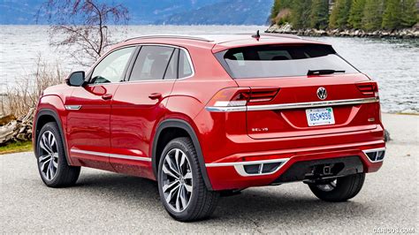 Volkswagen Atlas Cross Sport | 2020MY SEL (Color: Aurora Red) | Rear ...