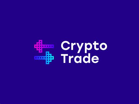 the crypt trade logo on a purple background