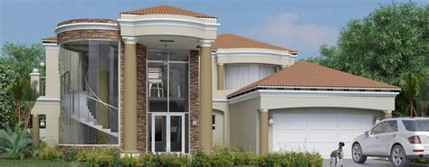 4 Bedroom House Plan Modern Double Storey House plans south africa Nethouseplans Top house ...