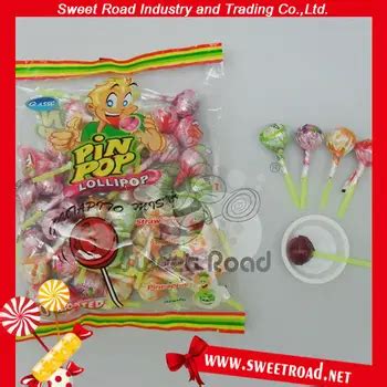 Pin Pop 5 Flavor Lollipop Candy - Buy Pin Pop,5 Flavor,Pin Pop Lollipop ...