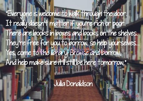 Julia Donaldson Quote Poster