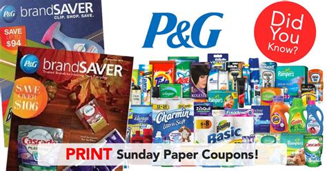 P&G Printable Coupon