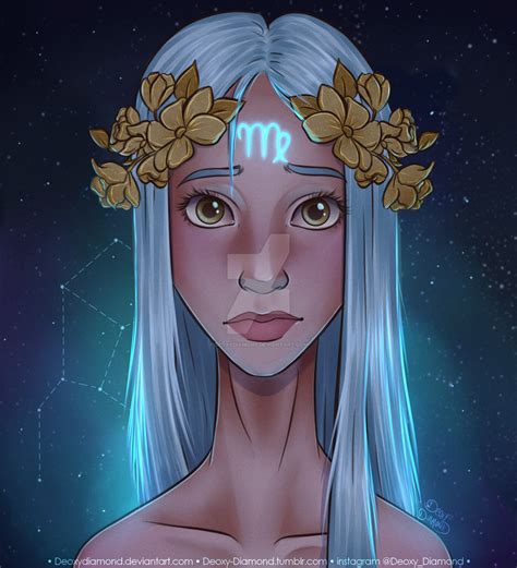 Virgo - Zodiac sign by DeoxyDiamond on DeviantArt