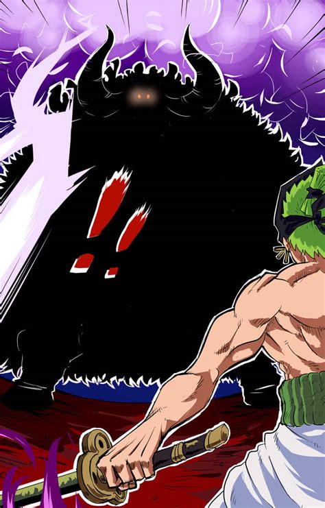 Zoro vs Kaido by THMonstar on DeviantArt