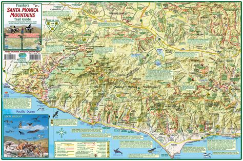 Santa Monica Mountains Trails Map – Franko Maps