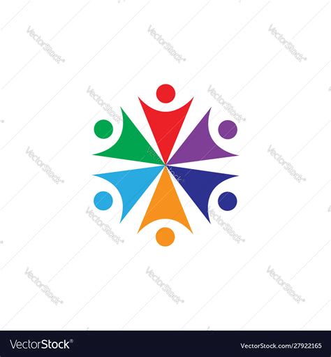 Unity logo design Royalty Free Vector Image - VectorStock