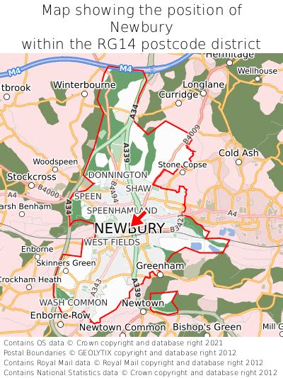 Where is Newbury? Newbury on a map