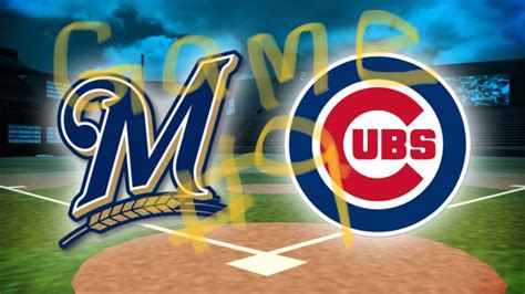 Cubs Brewers Game 9 of 162 - CHICAGO style SPORTS