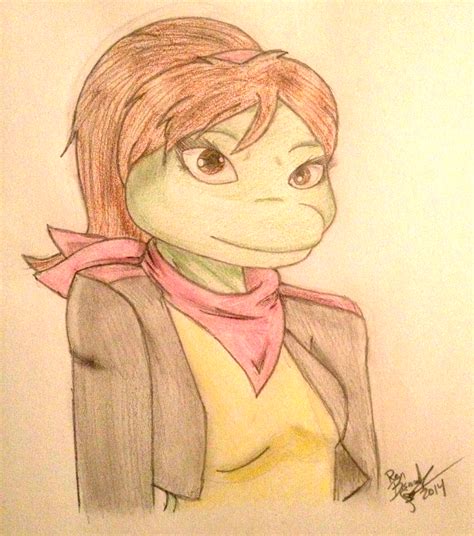 TMNT 2007 Mona Lisa by Nami14 on DeviantArt