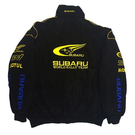 Racing Jacket Subaru Rally // Subaru Rally Jacket // Subaru Jacket ...