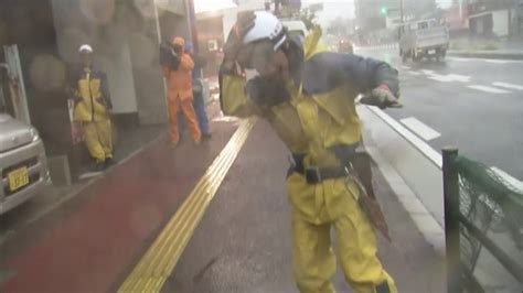 Powerful Typhoon Slams Japan - NBC News