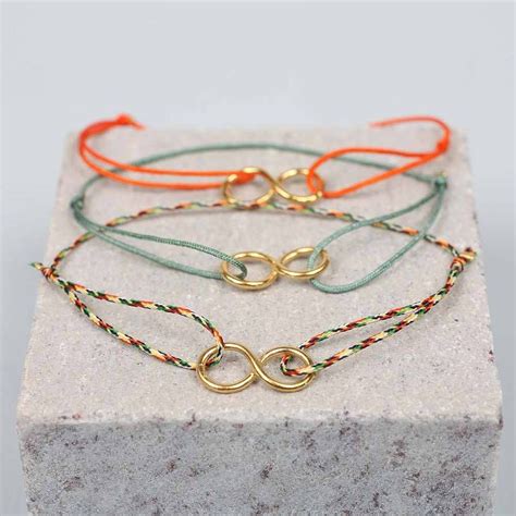 Gold Infinity Bracelet, Assorted Colours | Gold infinity bracelet, Women jewelry, Beaded bracelets